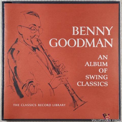 Benny Goodman ‎– An Album Of Swing Classics vinyl record booklet