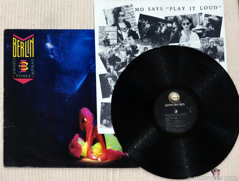 Berlin ‎– Count Three & Pray vinyl record