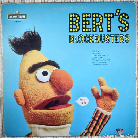 Bert ‎– Bert's Blockbusters vinyl record front cover