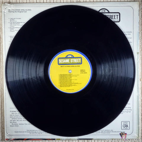 Bert & Ernie ‎– Bert & Ernie Sing-Along vinyl record