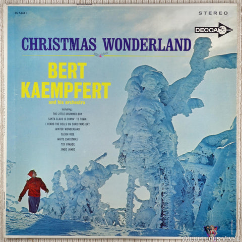 Bert Kaempfert And His Orchestra ‎– Christmas Wonderland vinyl record front cover