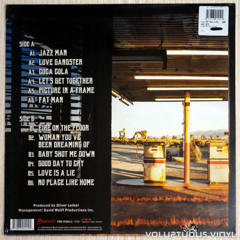 Beth Hart ‎– Fire On The Floor - Vinyl Record - Back Cover