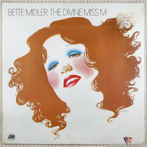 Bette Midler – The Divine Miss M vinyl record front cover