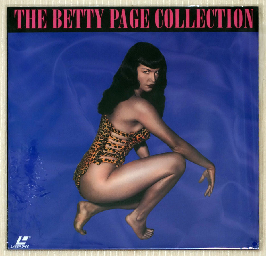 Betty Page Collection LaserDisc front cover