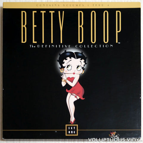 Betty Boop: The Definitive Collection #1: Limit.Ed Box Set - LaserDisc - Front Cover