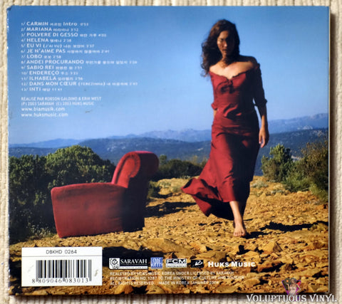 Bia ‎– Carmin CD back cover