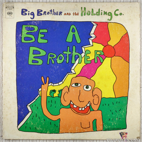 Big Brother & The Holding Company – Be A Brother vinyl record front cover