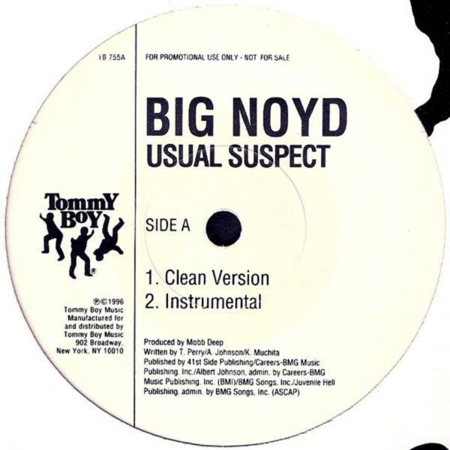 Big Noyd ‎– Usual Suspect vinyl record Side A