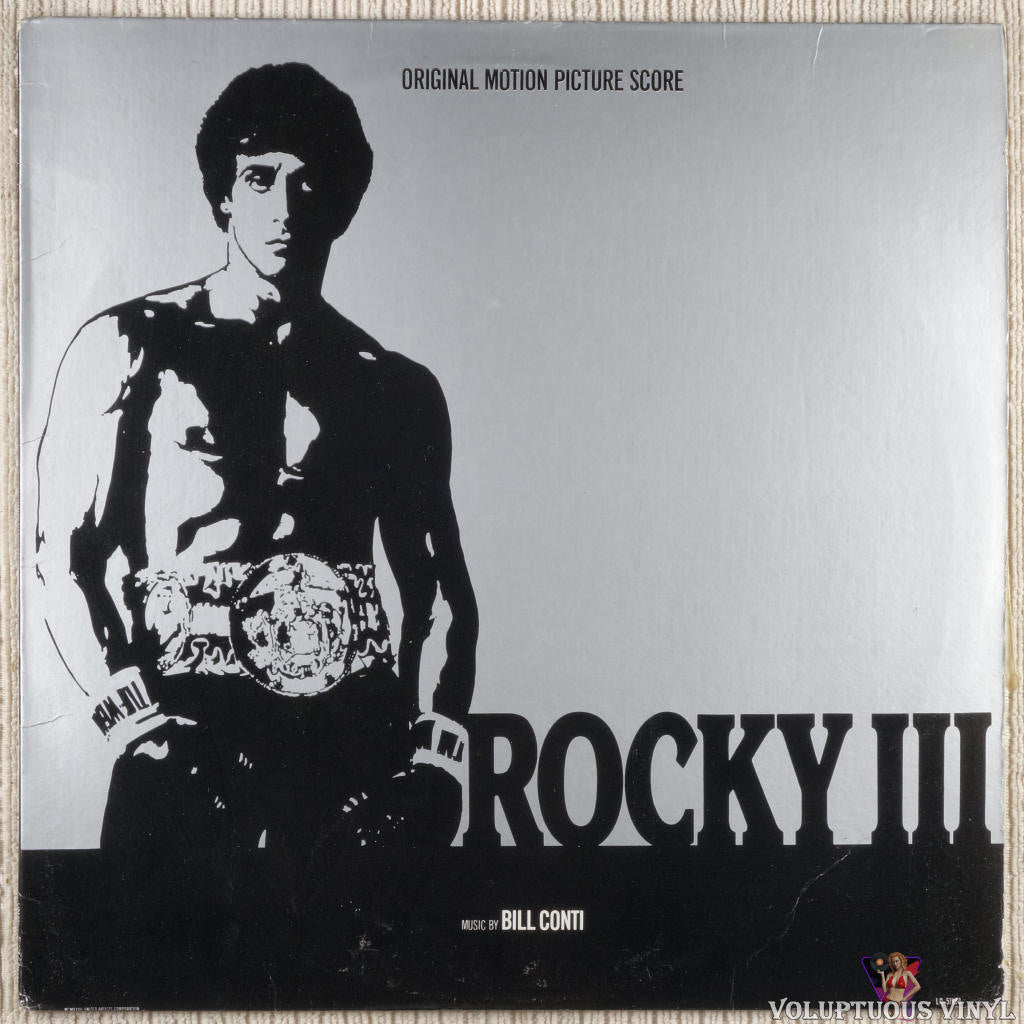 Bill Conti – Rocky III - Original Motion Picture Score vinyl record front cover