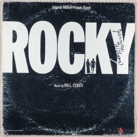 Bill Conti – Rocky (Original Motion Picture Score) vinyl record front cover
