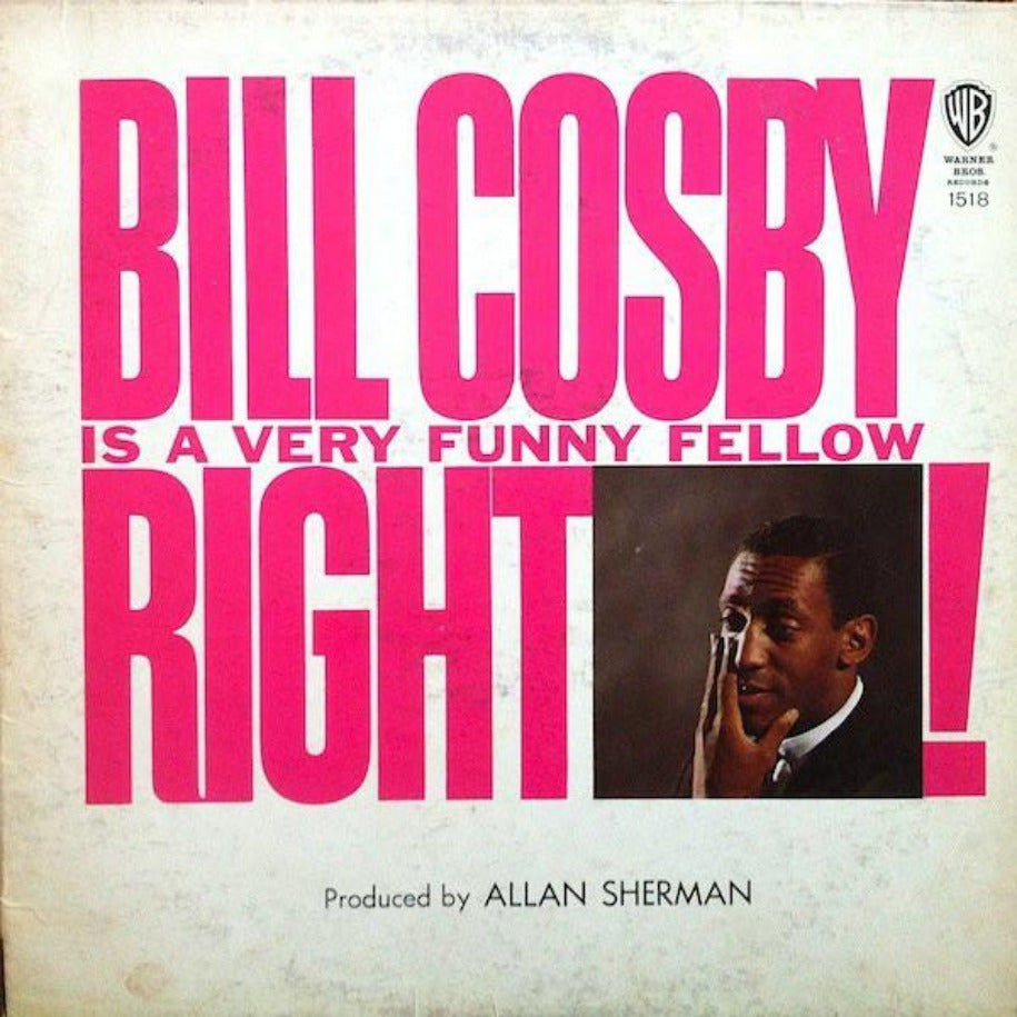 Bill Cosby ‎– Bill Cosby Is A Very Funny Fellow Right! vinyl record front cover