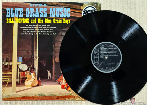 Bill Monroe & His Blue Grass Boys ‎– The Father Of Blue Grass Music vinyl record