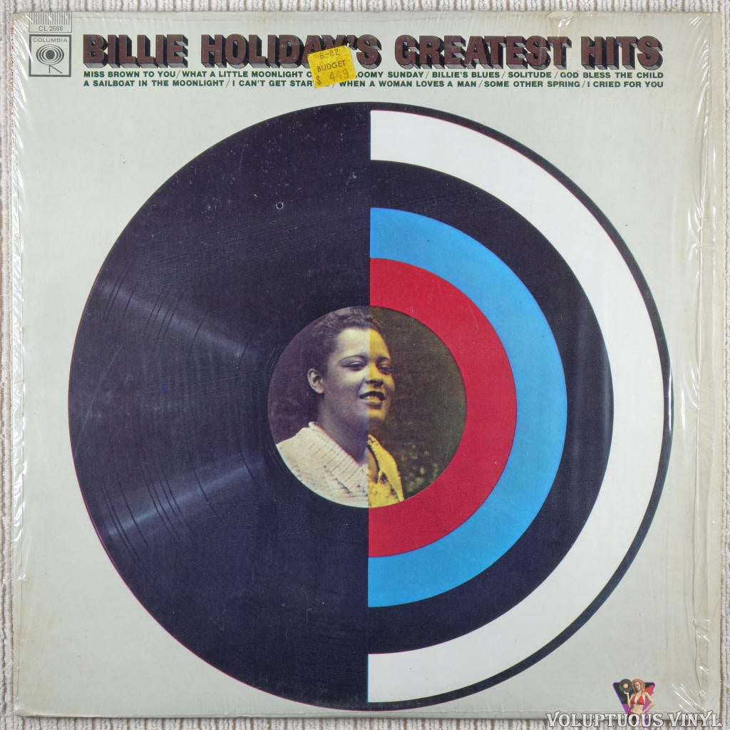 Billie Holiday – Billie Holiday's Greatest Hits vinyl record front cover