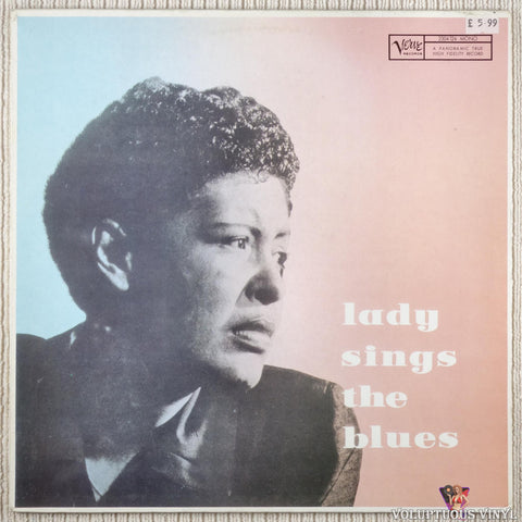 Billie Holiday – Lady Sings The Blues vinyl record front cover