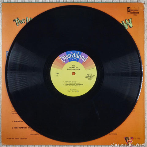 Billy Bletcher ‎– Walt Disney's The Legend Of Sleepy Hollow And Rip Van Winkle vinyl record