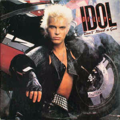 Billy Idol – Don't Need A Gun (1986) 12" Single, Promo