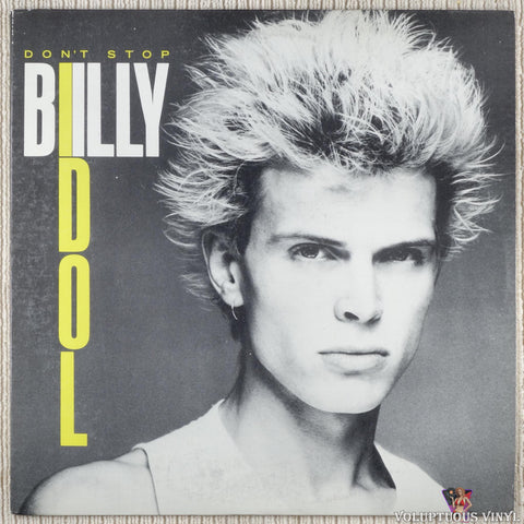 Billy Idol – Don't Stop (1981) EP, w/Poster