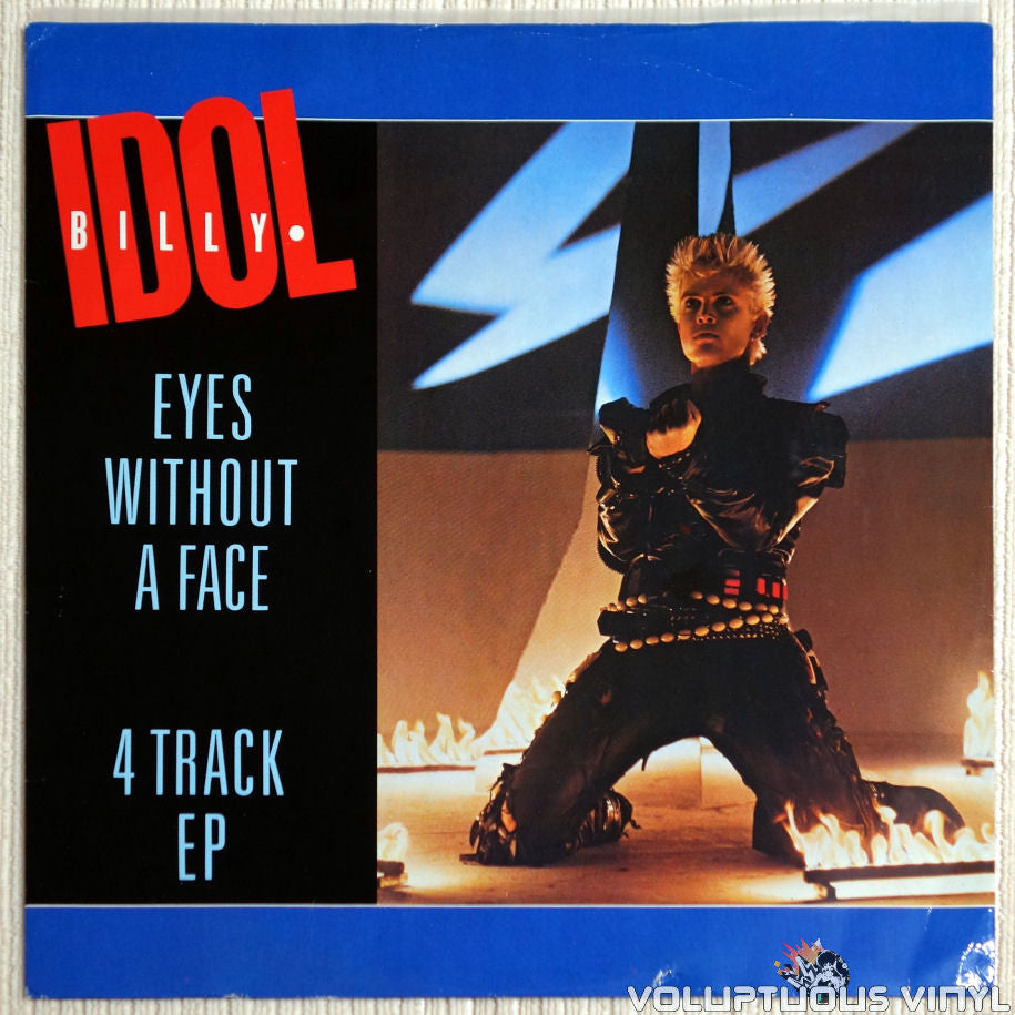 Billy Idol ‎– Eyes Without A Face (1984) Vinyl, 12, EP, 45 RPM –  Voluptuous Vinyl Records