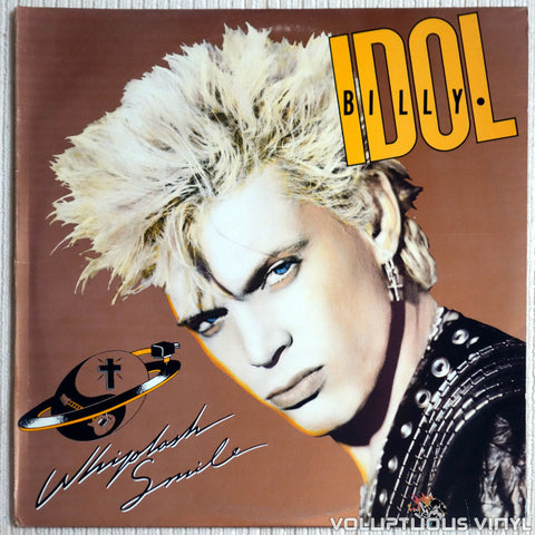 Billy Idol ‎– Whiplash Smile - Vinyl Record - Front Cover