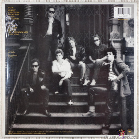 Billy Joel ‎– An Innocent Man vinyl record back cover