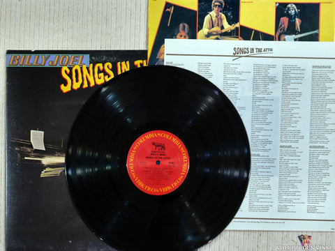 Billy Joel ‎– Songs In The Attic vinyl record