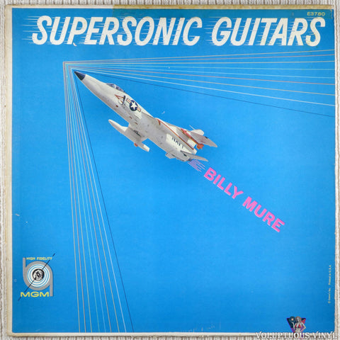 Billy Mure ‎– Supersonic Guitars vinyl record front cover