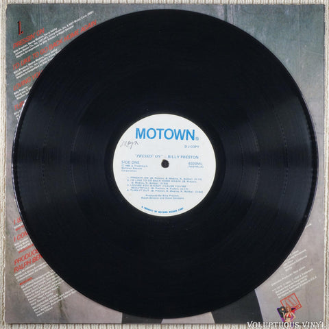 Billy Preston – Pressin' On vinyl record