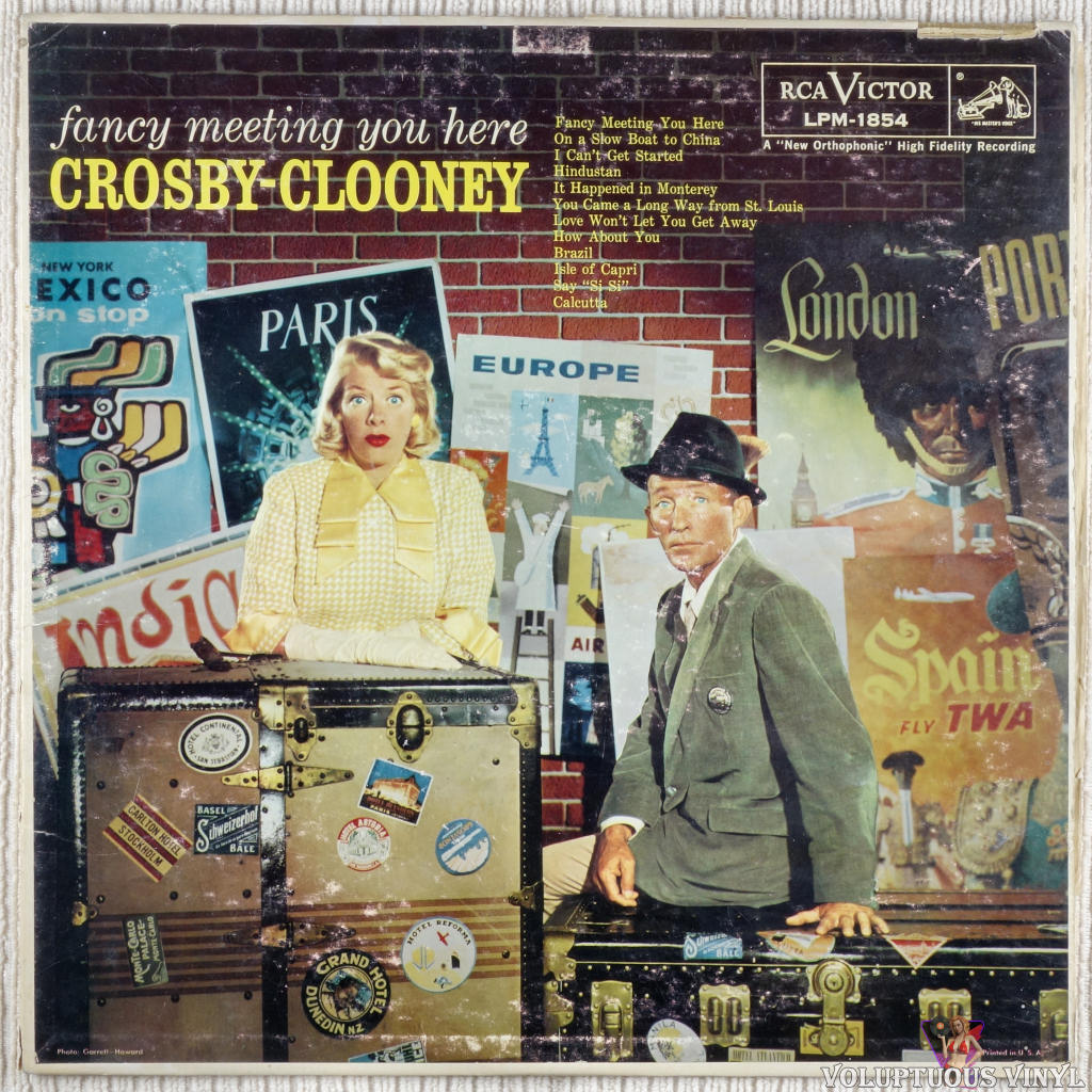 Bing Crosby And Rosemary Clooney – Fancy Meeting You Here vinyl record front cover