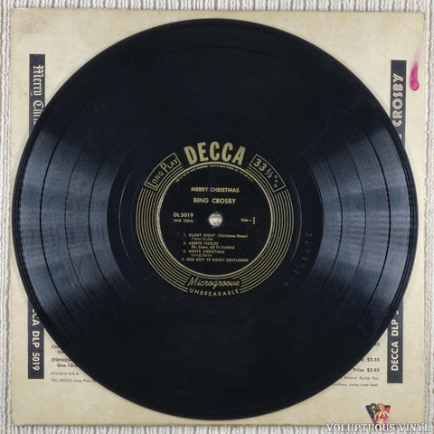 Bing Crosby – Merry Christmas vinyl record