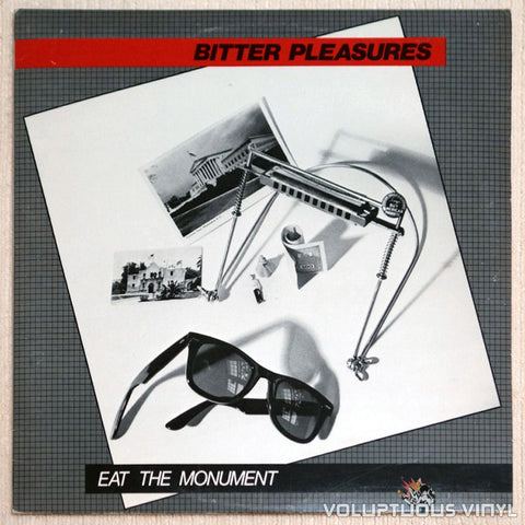 Bitter Pleasures ‎Eat The Monument Vinyl Record Front Cover