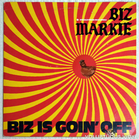Biz Markie ‎– Biz Is Goin' Off - Vinyl Record - Front Cover