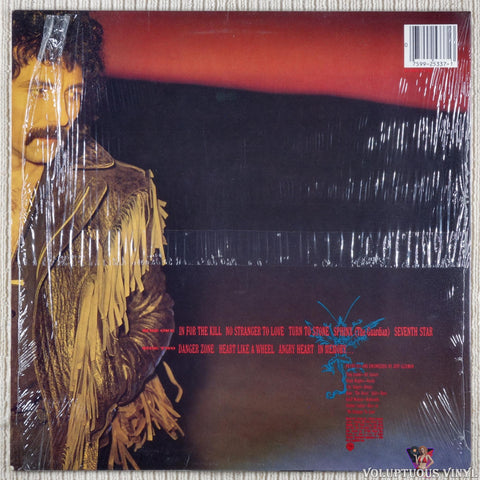 Black Sabbath Featuring Tony Iommi – Seventh Star vinyl record back cover