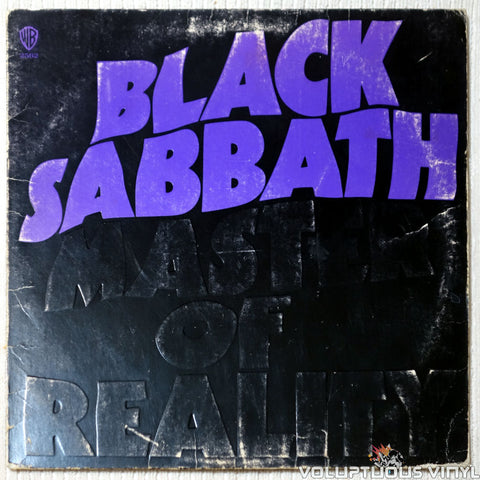 Black Sabbath ‎– Master Of Reality - Vinyl Record - Front Cover