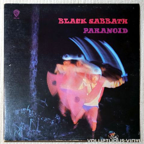 Black Sabbath ‎– Paranoid - Vinyl Record - Front Cover