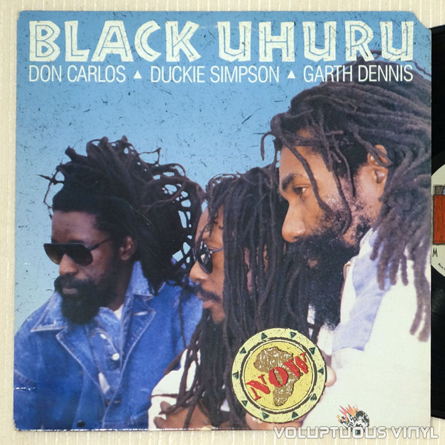 Black Uhuru – Now vinyl record front cover