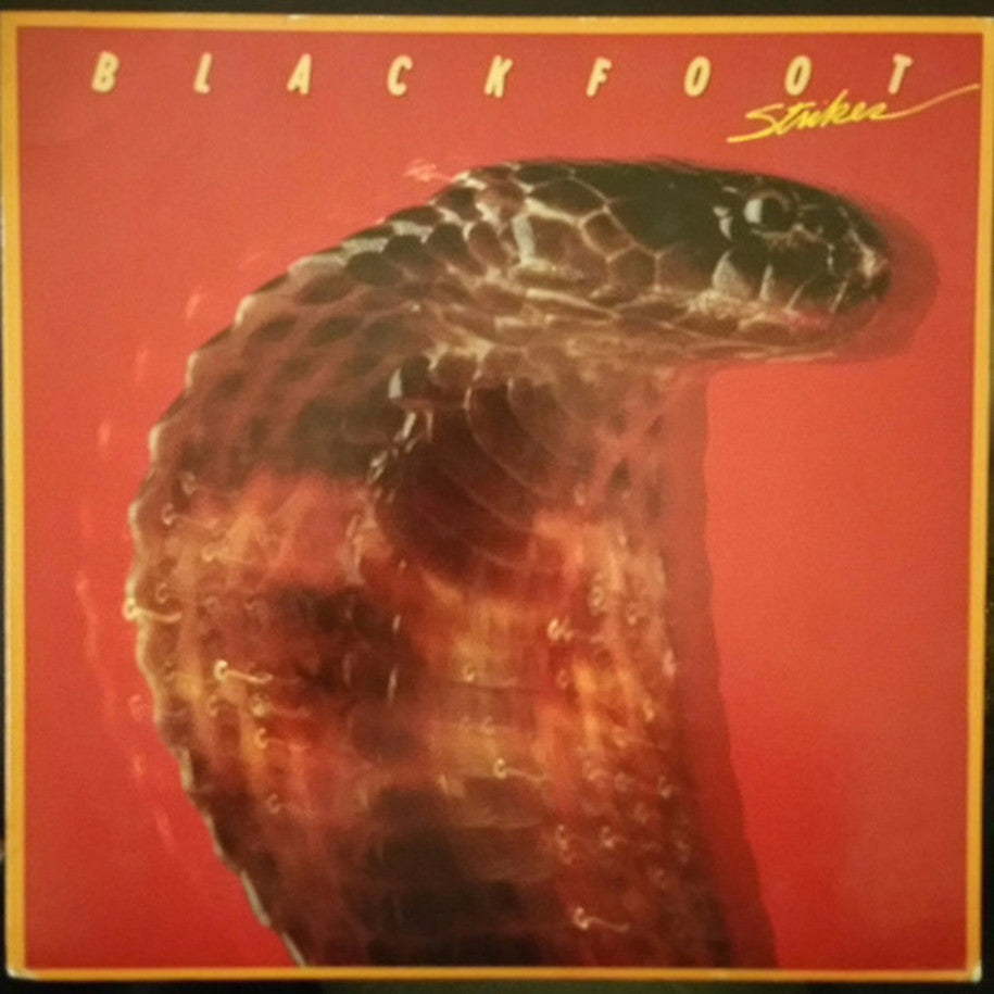 Blackfoot ‎– Strikes - Vinyl Record - Front Cover