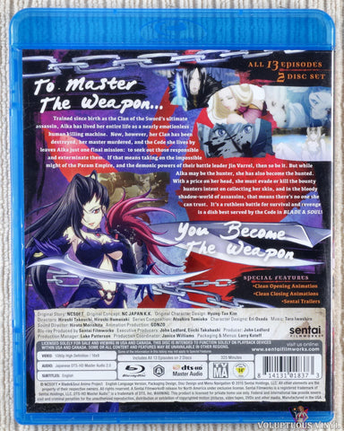 Blade & Soul: Complete Collection Blu-ray back cover
