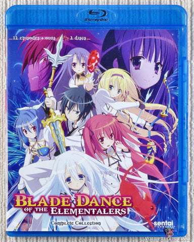 Blade Dance Of The Elementalers Blu-ray front cover