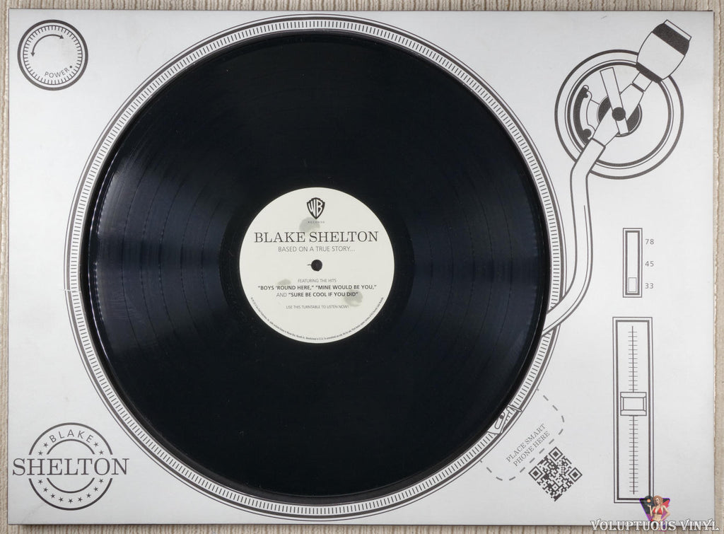 Blake Shelton – Based On A True Story... vinyl record Side A