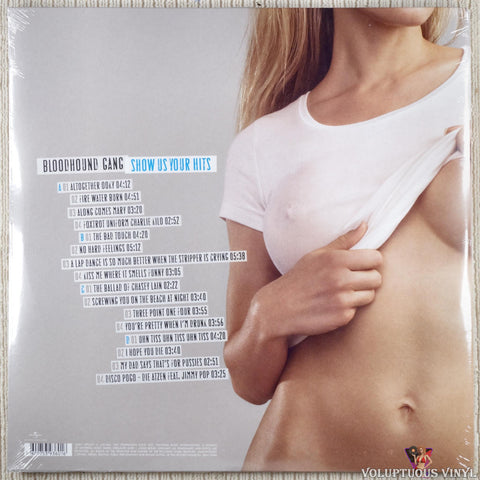 Bloodhound Gang – Show Us Your Hits vinyl record back cover
