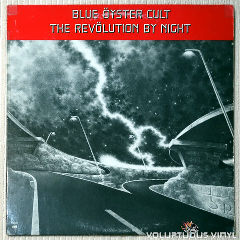 Blue Öyster Cult ‎– The Revölution By Night - Vinyl Record - Front Cover
