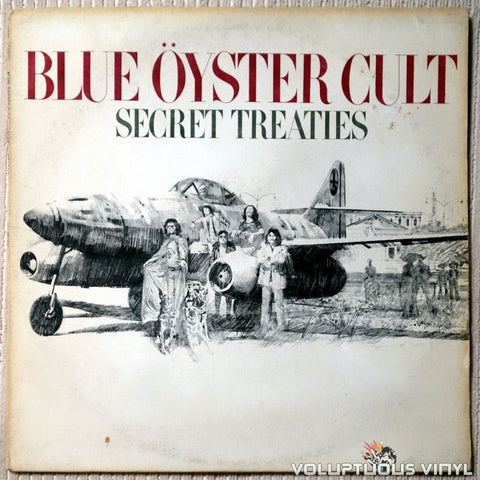 Blue Öyster Cult ‎– Secret Treaties - Vinyl Record - Front Cover