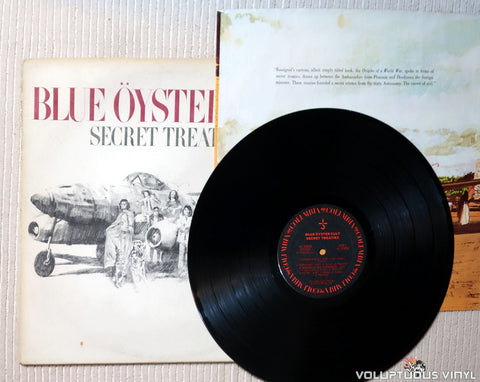 Blue Öyster Cult ‎– Secret Treaties - Vinyl Record