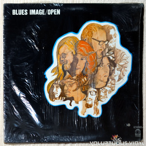 Blues Image ‎– Open vinyl record front cover