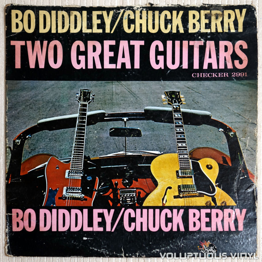 Bo Diddley / Chuck Berry ‎– Two Great Guitars - Vinyl Record - Front Cover