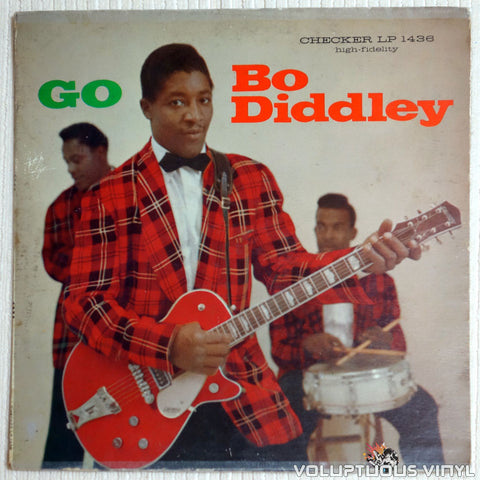 Bo Diddley ‎– Go Bo Diddley - Vinyl Record - Front Cover