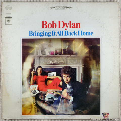 Bob Dylan ‎– Bringing It All Back Home vinyl record front cover