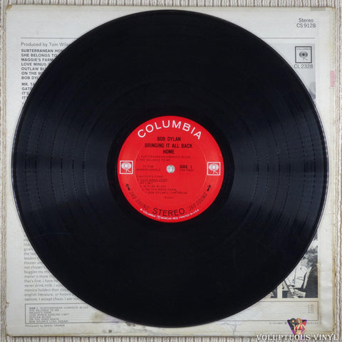 Bob Dylan ‎– Bringing It All Back Home vinyl record