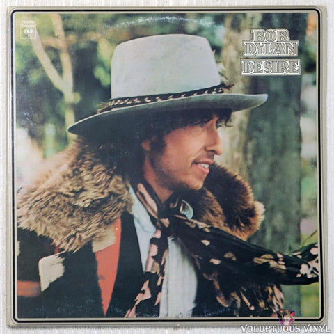 Bob Dylan ‎– Desire vinyl record front cover