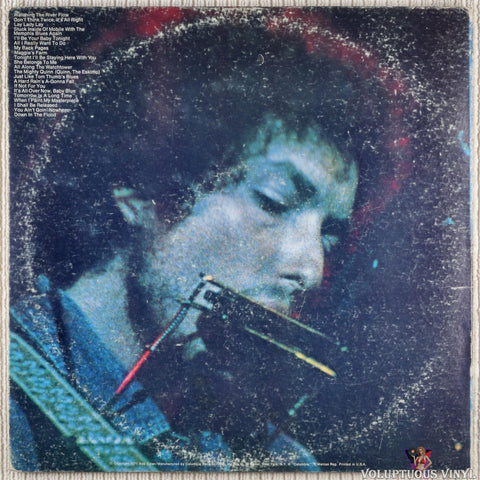 Bob Dylan – Bob Dylan's Greatest Hits Volume II vinyl record back cover